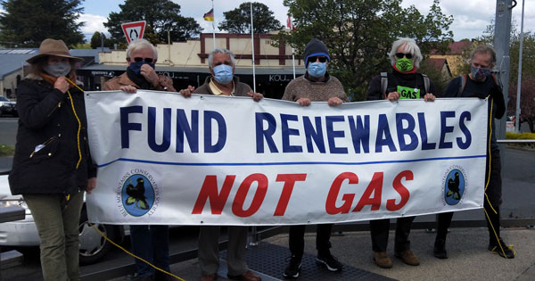 fund renewables not gas
