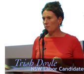 Trish Doyle at Meet The Candidates
