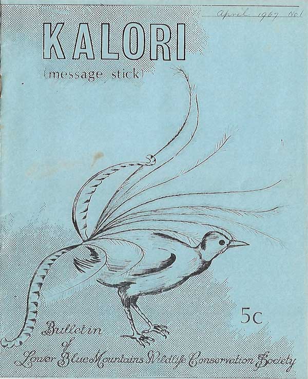 Kalori newsletter cover - April 1967